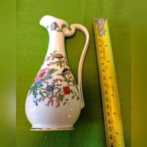Aynsley 7" bud vase in Pembroke pattern